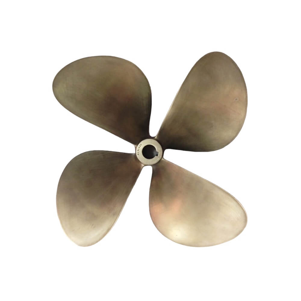 Bronze propeller 20x24,5 4 blades LH shaft 35mm. used Talleres Nasio